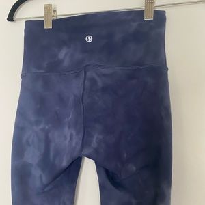 Lululemon Wunder Train diamond dye